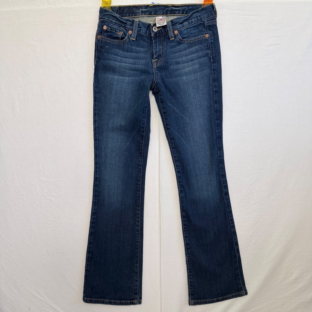 Y2K Bootcut Lucky Brand Sweet N Low Jeans Womens 2/26 Embroidered Pockets - Picture 3 of 8